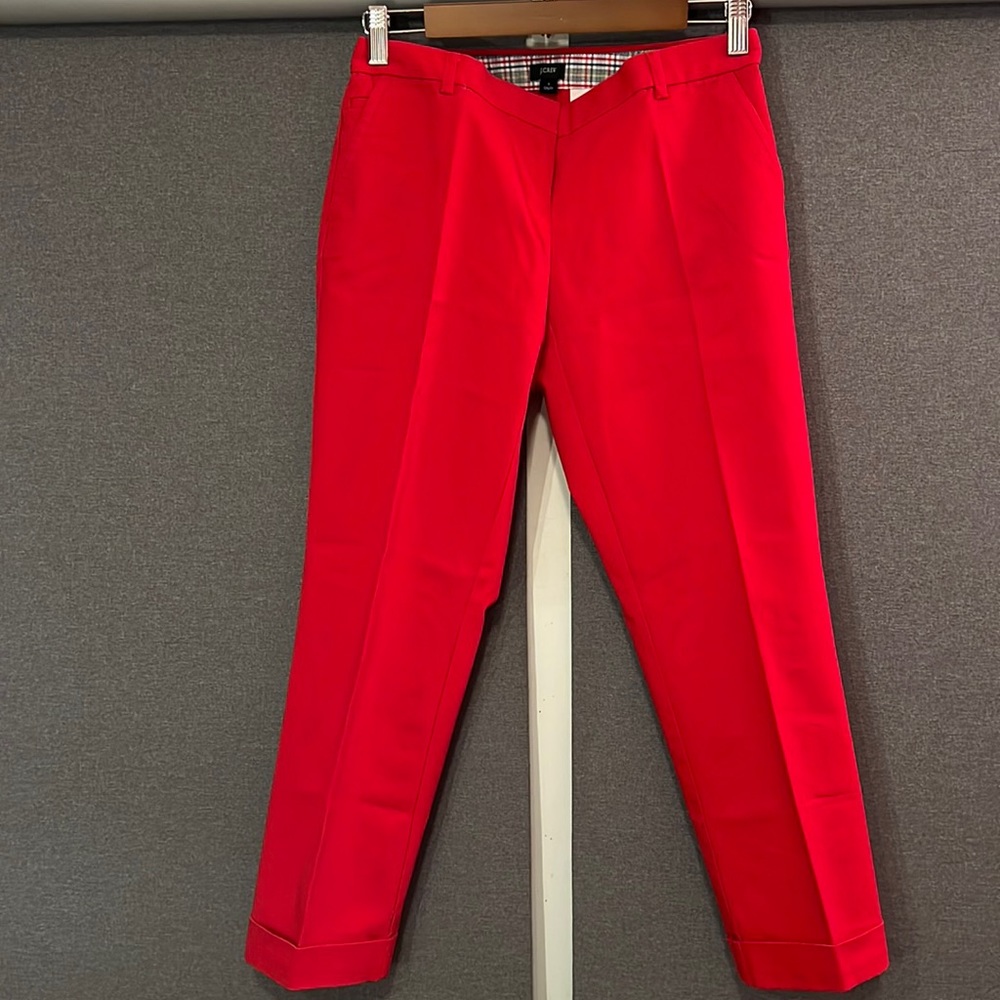 Red City Fit J.Crew dress pants